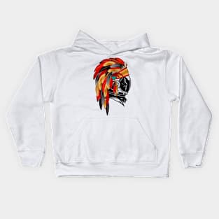 Native American Heritage Month  - Indian Astronaut Kids Hoodie